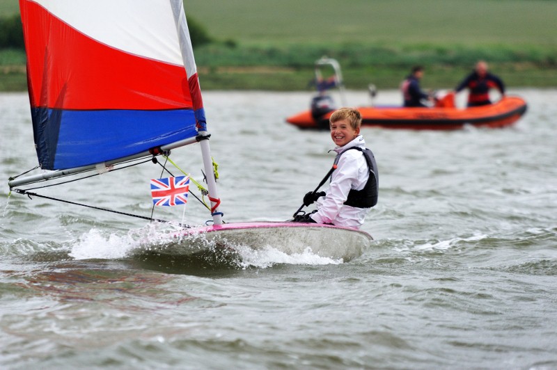 Group of young sailors rigging some of our craft